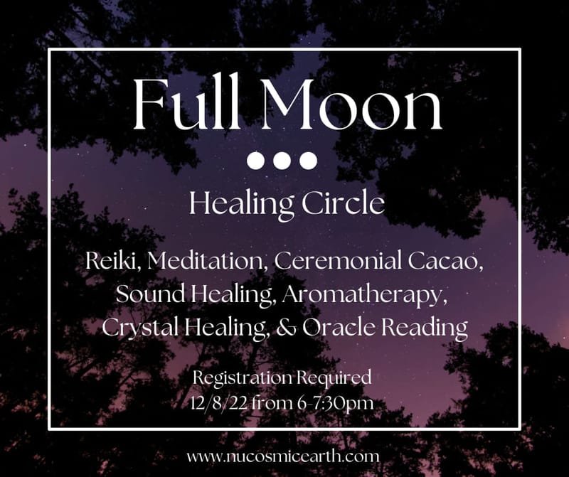 Full Moon Healing Circle