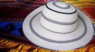 Sombreros típicos de Panamá