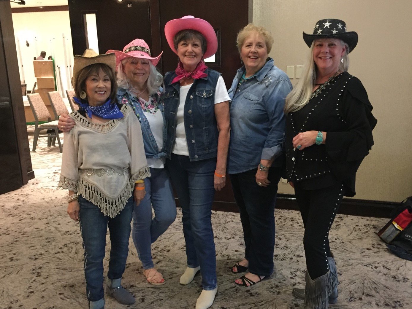 Cowgirls at Heart of Texas event