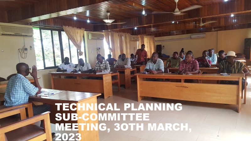 TECHNICAL PLANNING SUB-COMMITTEE MEETING