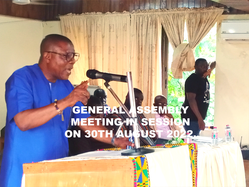 GENERAL ASSEMBLY MEETING AND OTHER MATTERS HELD ON 30TH AUGUST, 2022