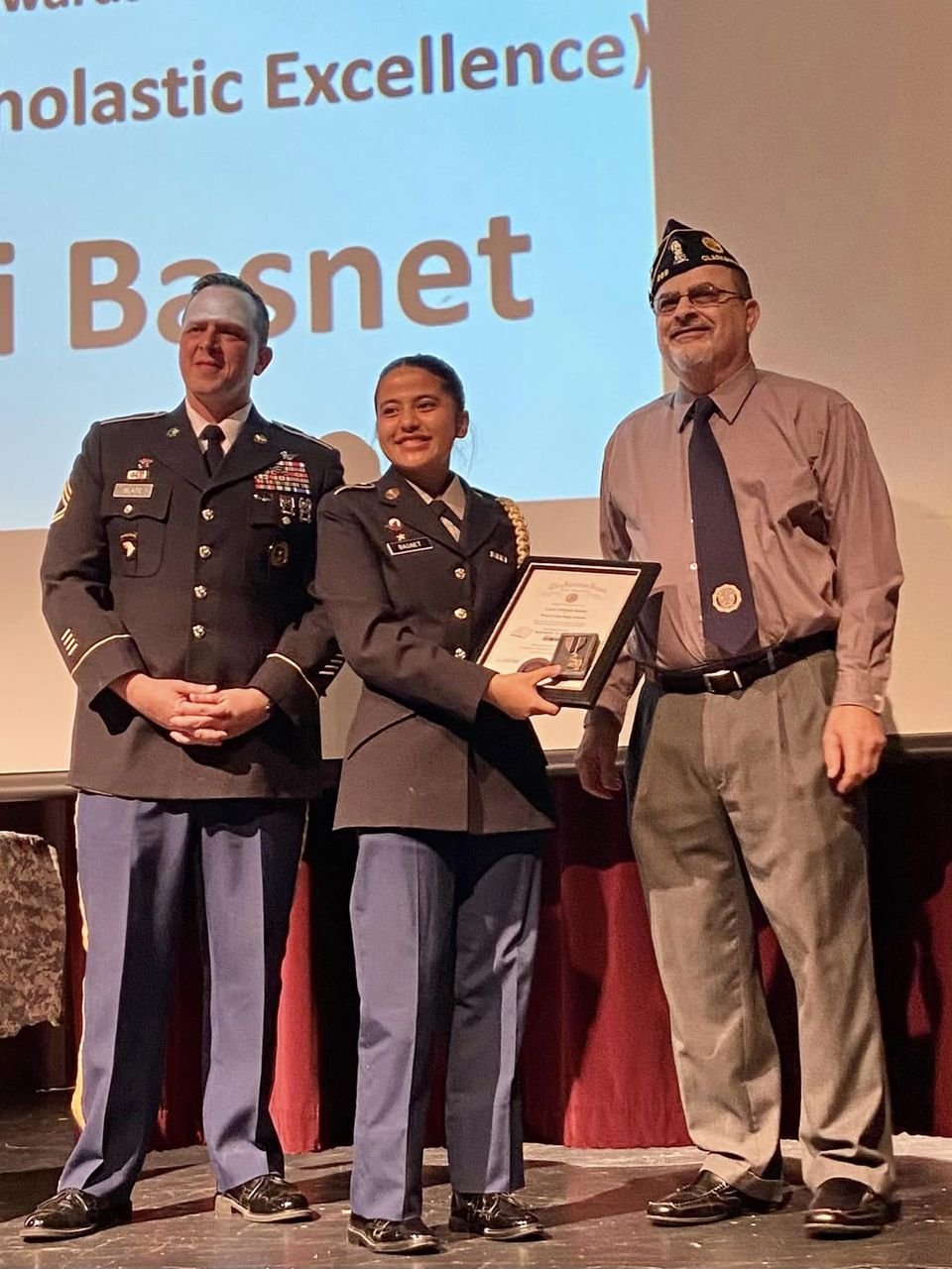 Cadet Basnet (Scholastic Excellence)