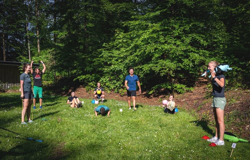 Outdoor-Training im Bregenzerwald