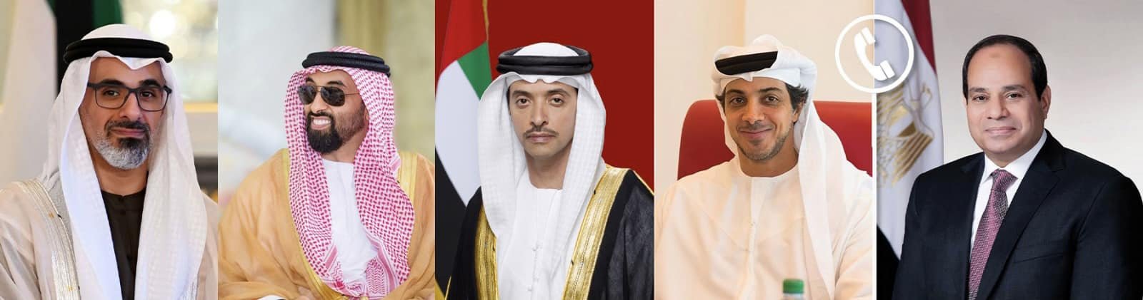 السيسى يتقدم بالتهنئة خلال الاتصالات بمناسبة التعيينات القيادية الجديدة في دولة الإمارات الشقيقة