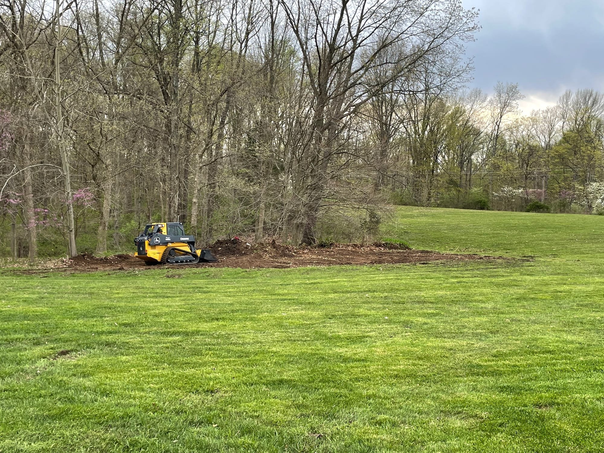Grading and land cleanup