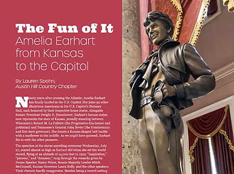 The Fun of It - Amelia Earhart from Kansas to the Capitol