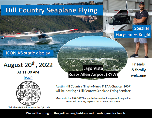 Hill Country Seaplane Flying