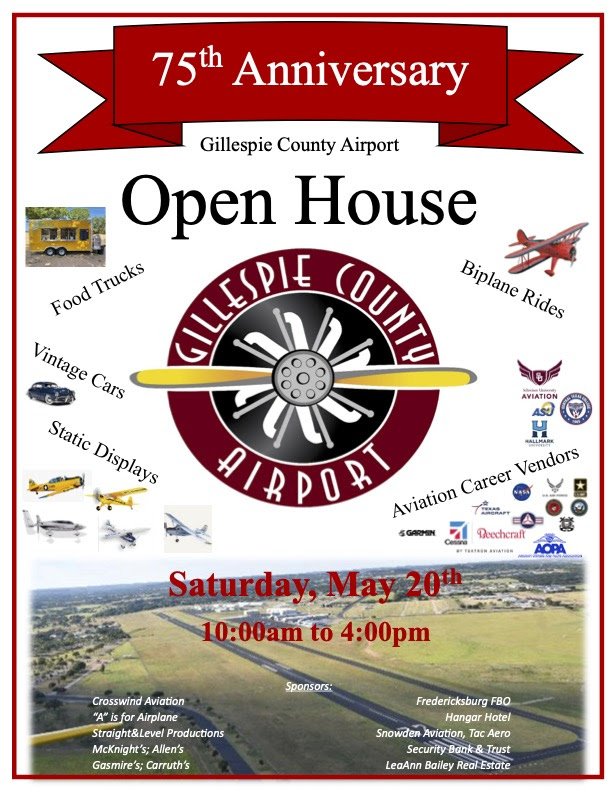 Gillespie County Airport 75th Anniversary
