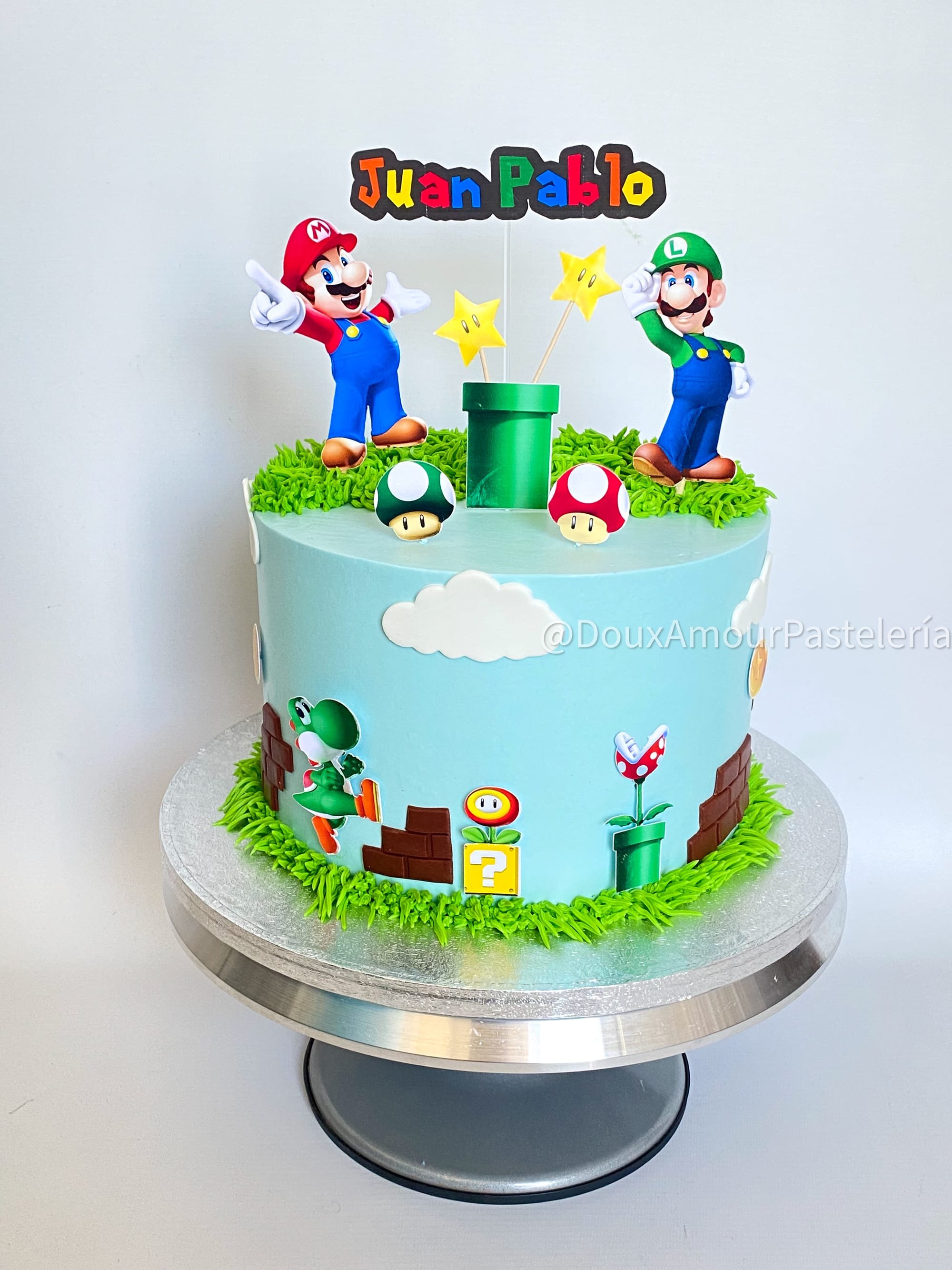 Tarta Mario Bros & Luigi - Doux Amour