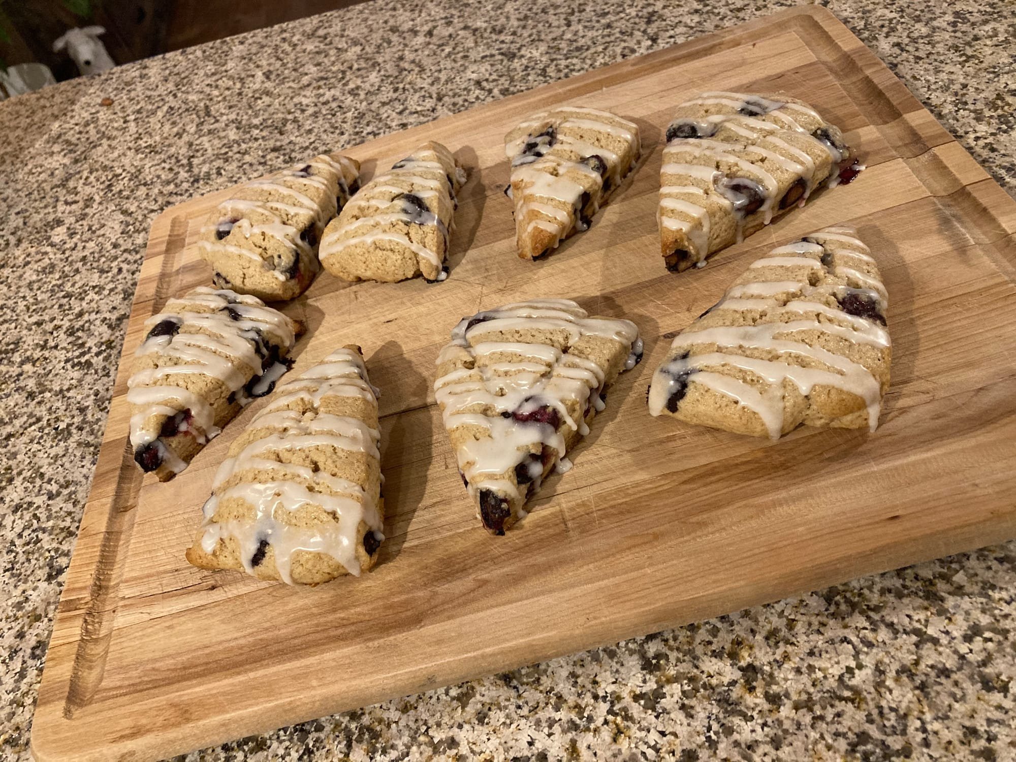 Blueberry scones - by Dr. Harris