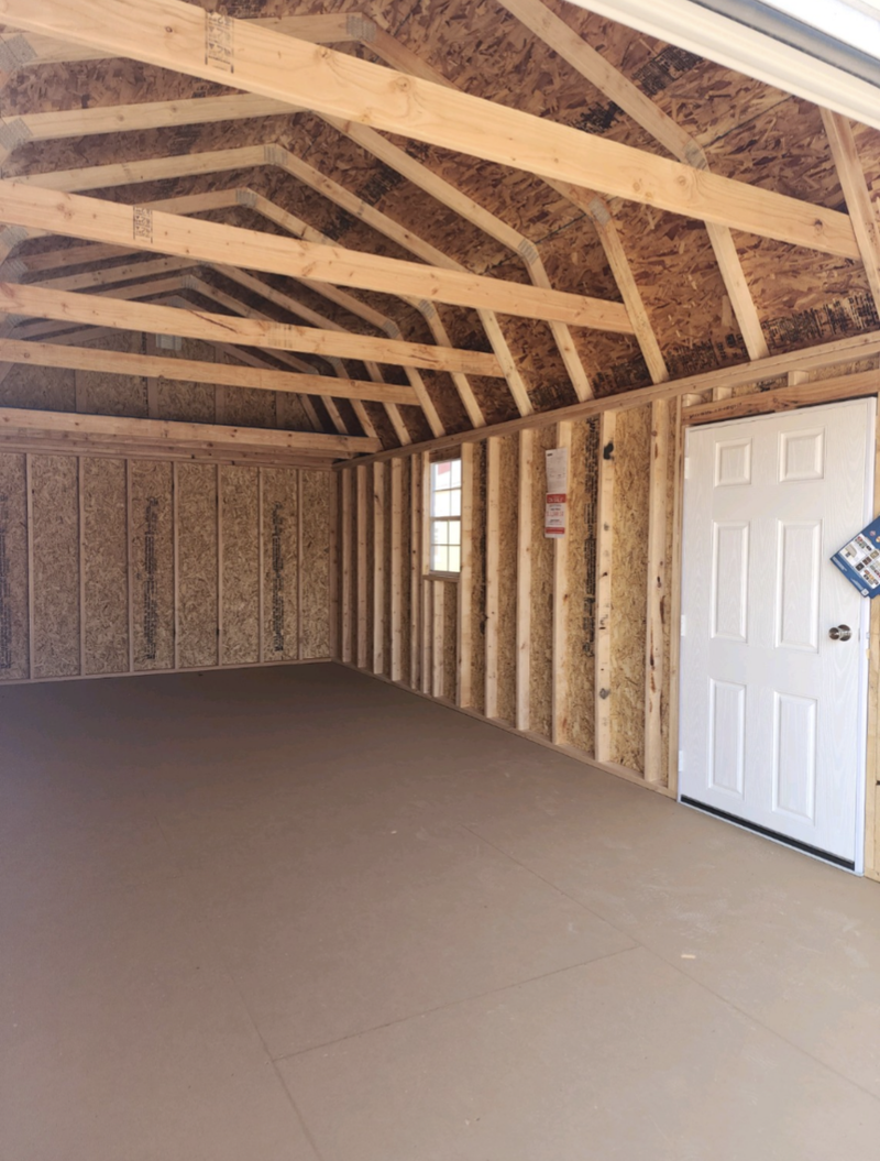 FRUITLAND LOT Old Hickory 10X12 Lofted Barn w/7' walls State Line