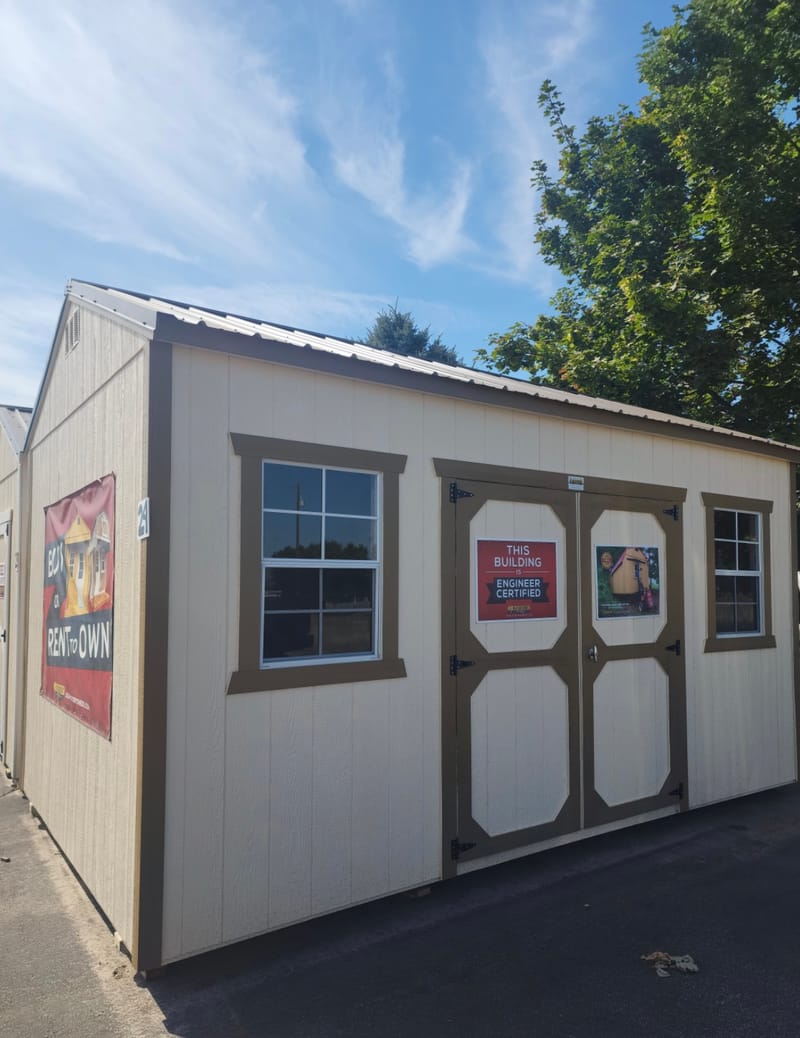 FRUITLAND LOT Old Hickory 10x16 Side Utility w/8' walls State Line