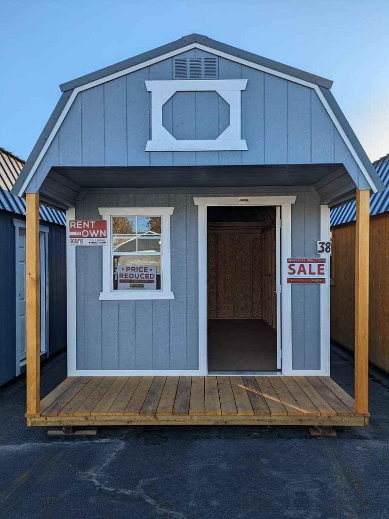 FRUITLAND LOT Old Hickory 10x20 Lofted Barn Playhouse w/7'walls State