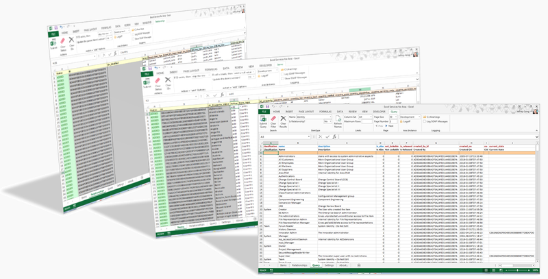 Excel Client for Aras Innovator