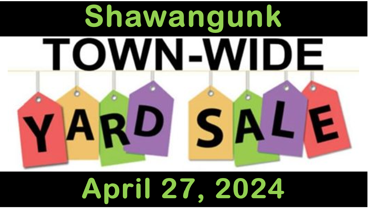 Annual Town-Wide Yard Sale - April 27, 2024