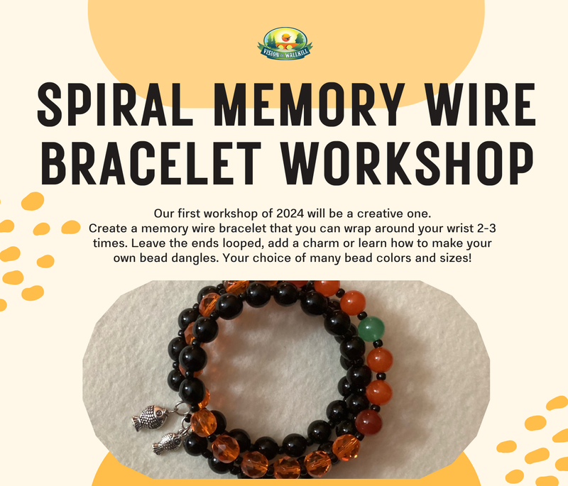 Spiral Memory Wire Bracelet Workshop