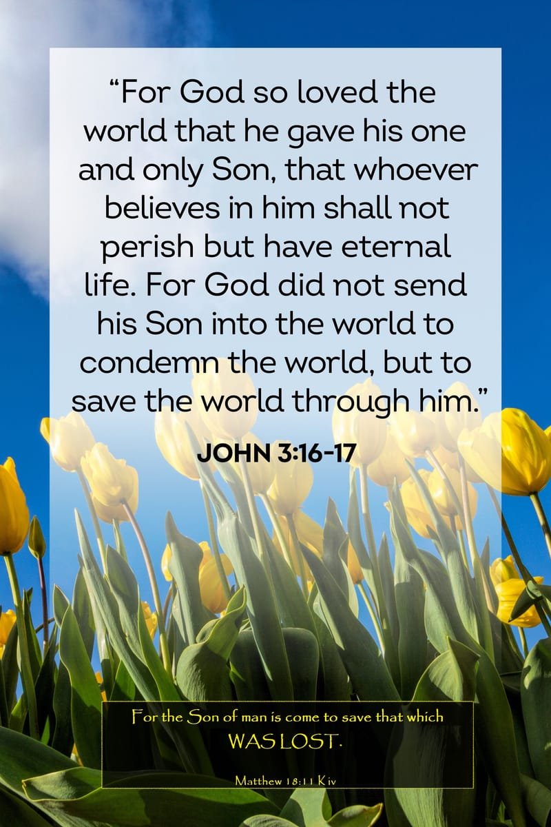 John 3:16 - YAHAWAH SO LOVED THE WORLD