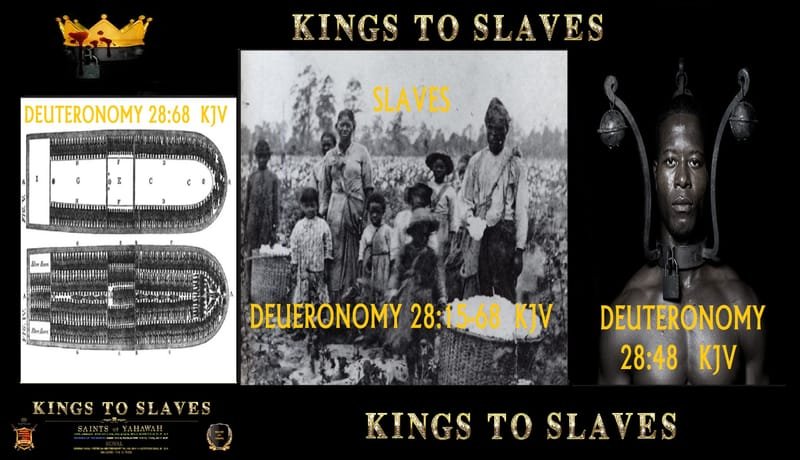 TransAtlantic Slave Trade - The Scattered People of the Children of Israel Among the Heathens.