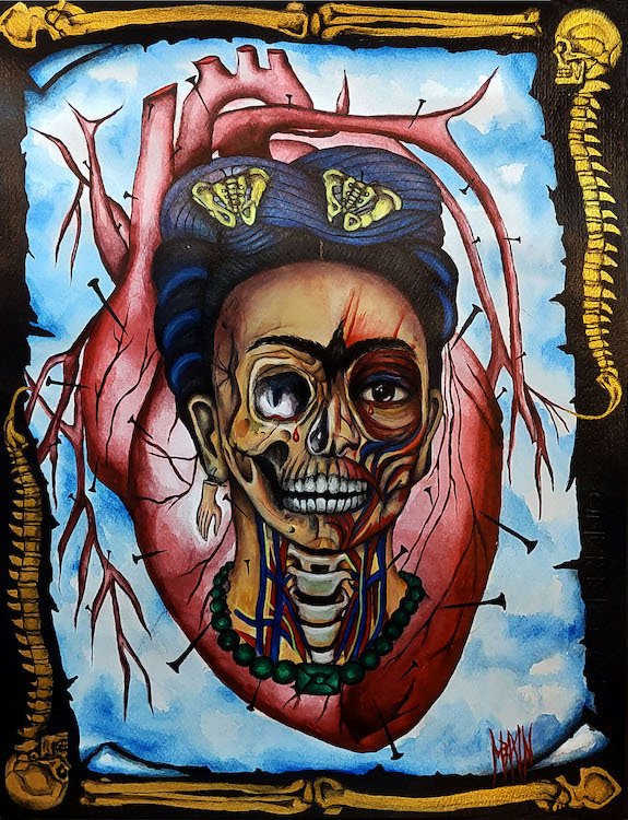 "El corazón férreo de Frida"