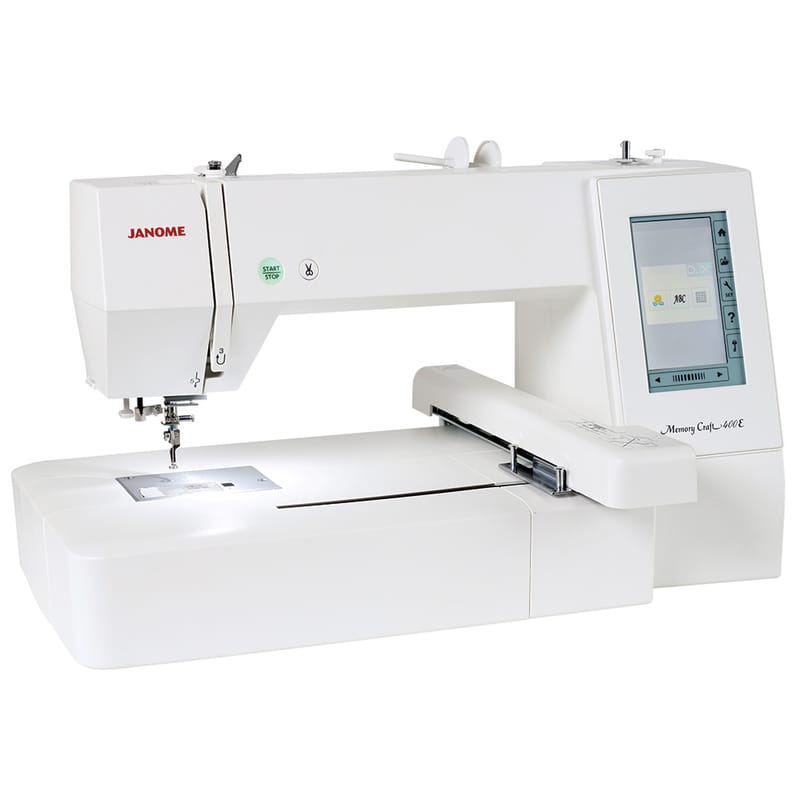 Janome Memorycraft 400e embroidery sewing machine The Sewing Machine