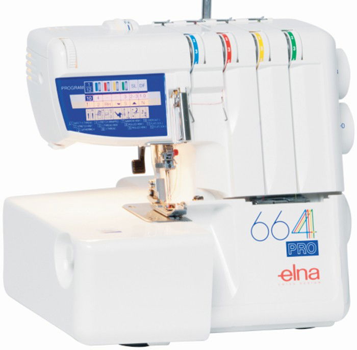 Elina pro 664 overlocker The Sewing Machine Company