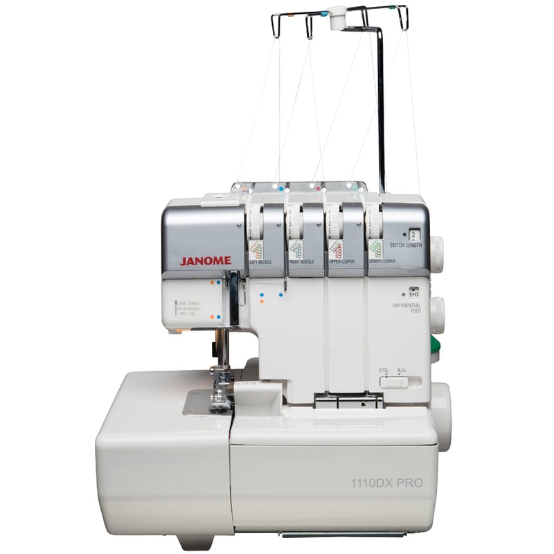 The Janome 1110dx overlocker