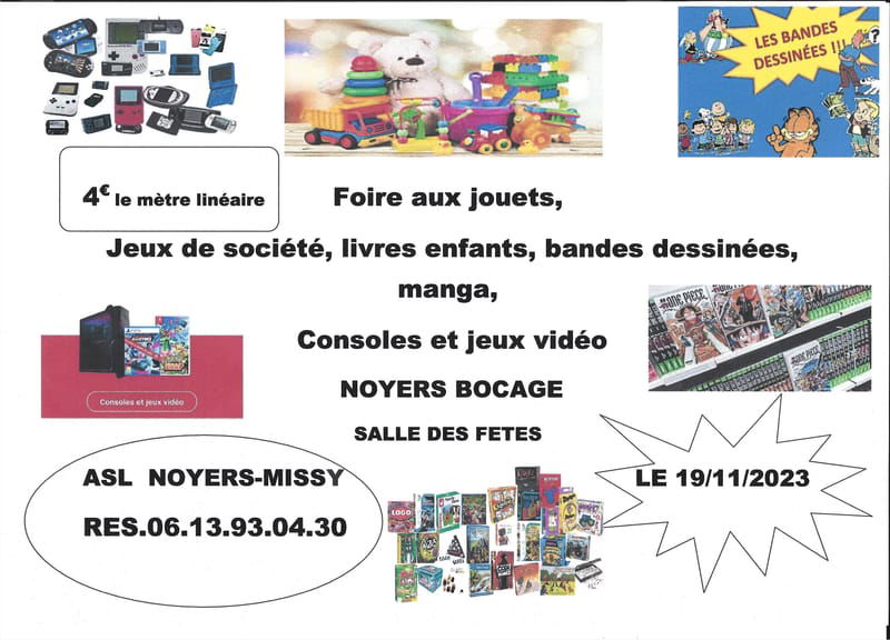 FOIRE aux jouets, jeux de sociétés enfants, bandes dessinées, manga, consoles et jeux vidéos