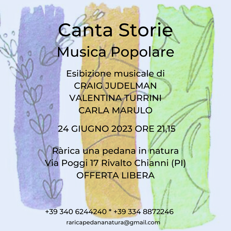 Canta Storie -Musica Popolare