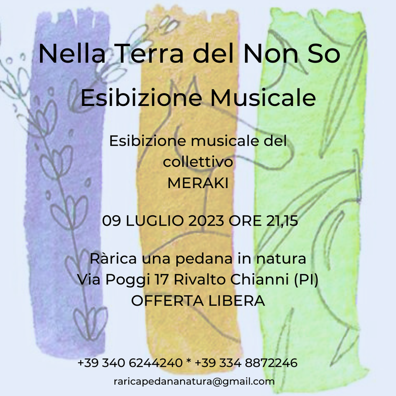 Nella Terra del NON SO