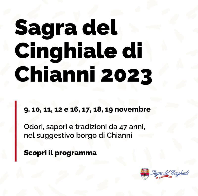 47ª edizione della SAGRA DEL CINGHIALE - PRIMO TURNO -