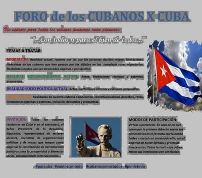 Un espacio para fomentar el debate con todos cubanos... image