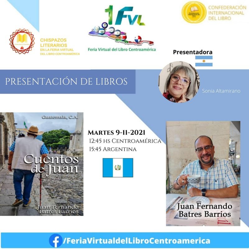 Participaci N En La Feria Virtual Del Libro Centroamericano Juan