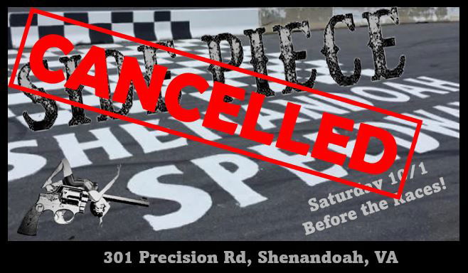 Cancelled due to weather - Shenandoah Speedway