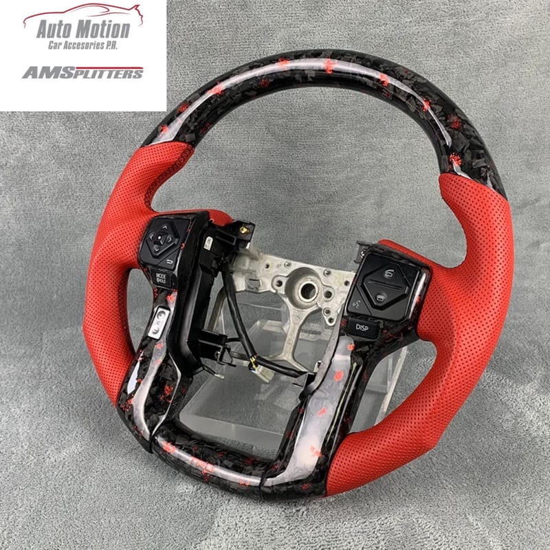 Toyota carbon fiber steering wheel