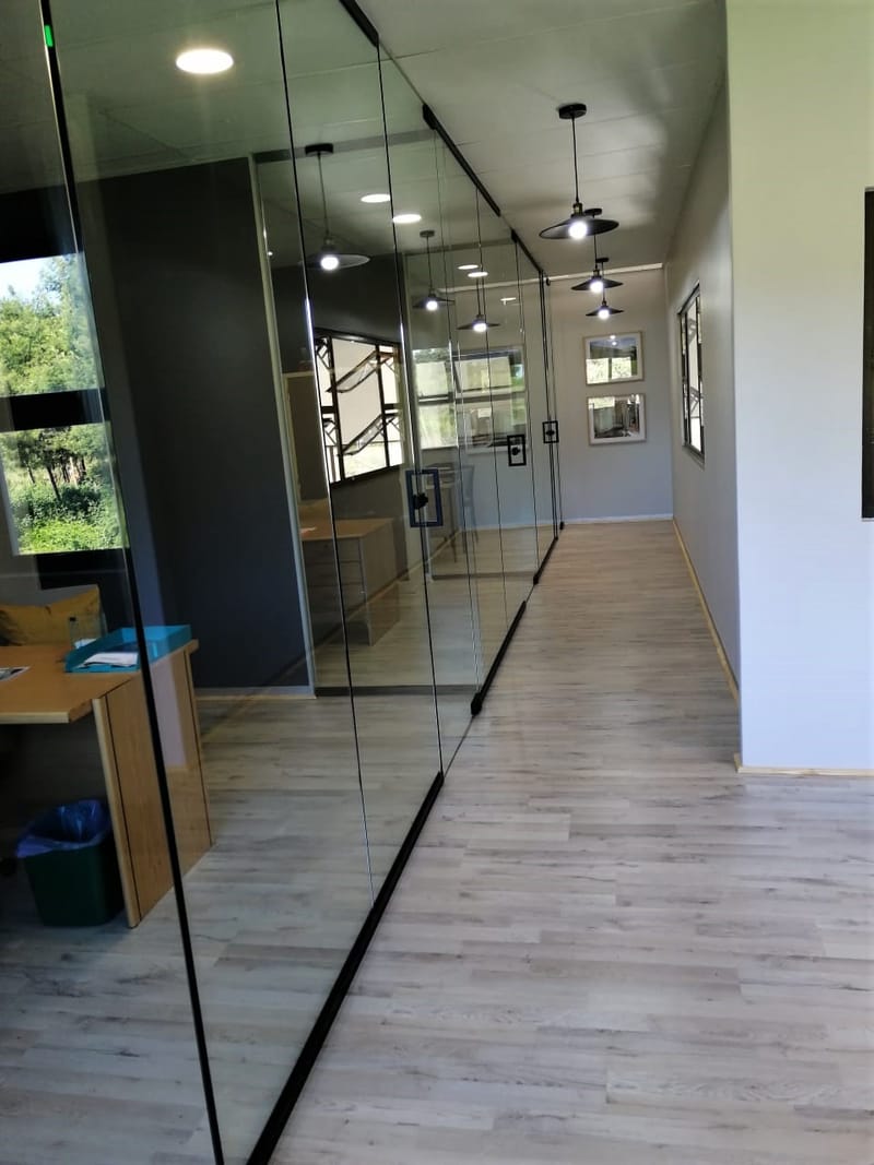 Frameless Glass Offices aluglass kzn