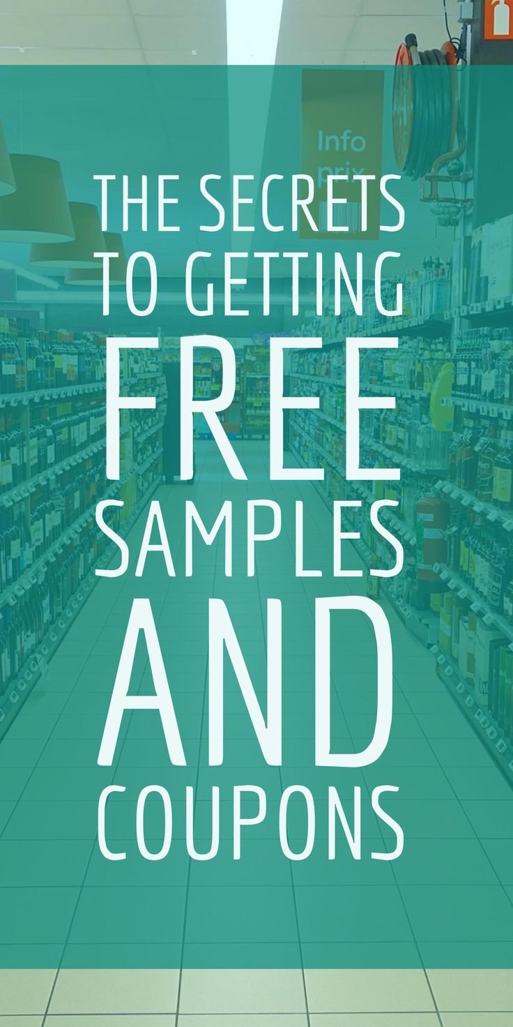 How to get free coupon & samples