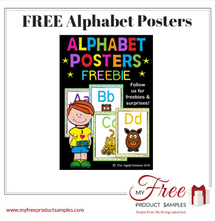 FREE Alphabet Posters