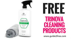 FREE TRINOVA CLEANING PRODUCTS