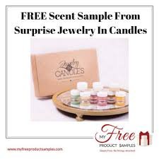 Free Candles Samples from Surprise Jewelry In Candles