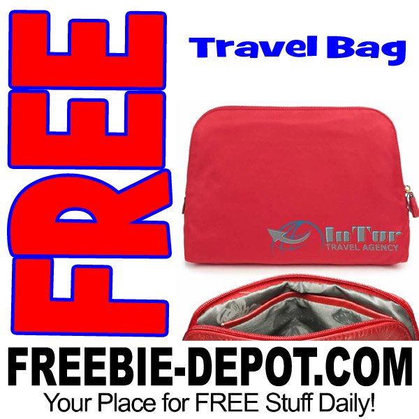 FREE Travel Cosmetic Bag