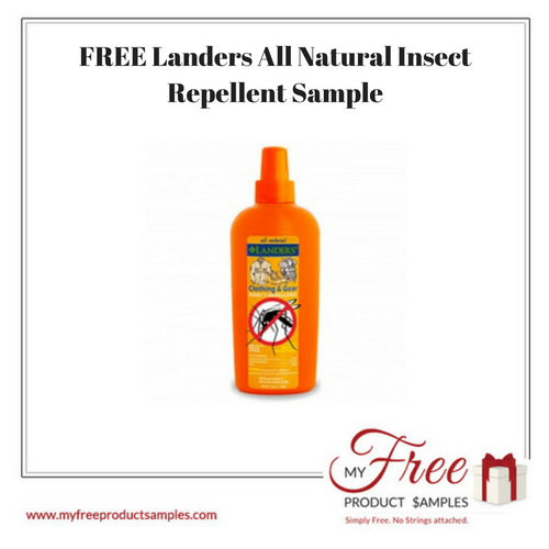 Lander’s Natural Insect Repellent