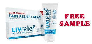 Free LivRelief Pain Relief Cream Sample