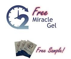 Three Free 2 Minute Miracle Gel Facial Treatment Samples
