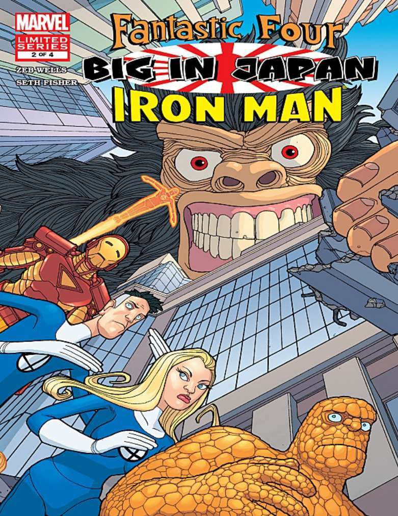 THE FANTASTIC FOUR-IRON MAN: BIG IN JAPAN 02 - The Book Room