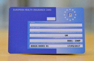 European Health Insurance Card (EHIC) " free card "