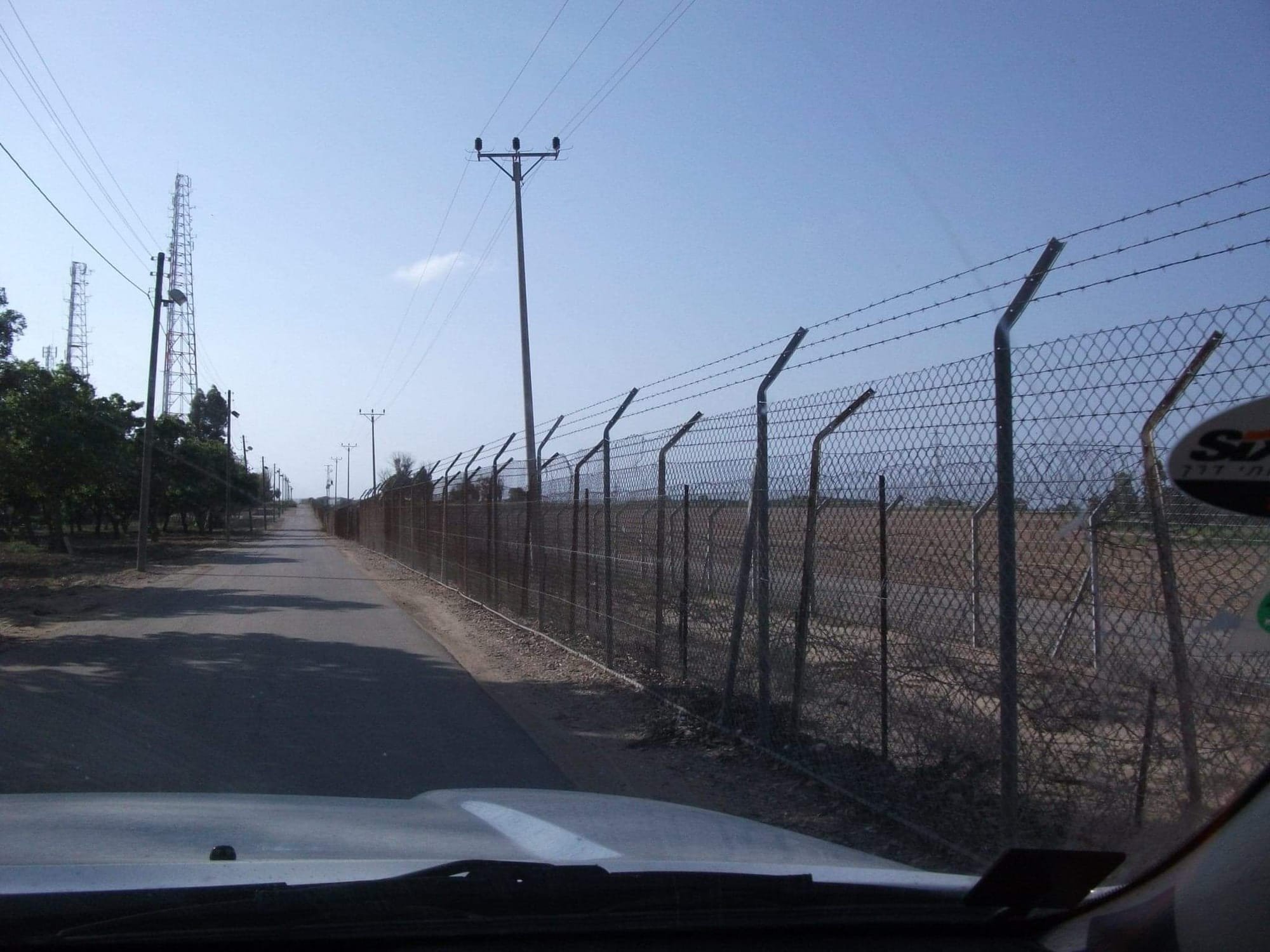Gaza border buffer zone