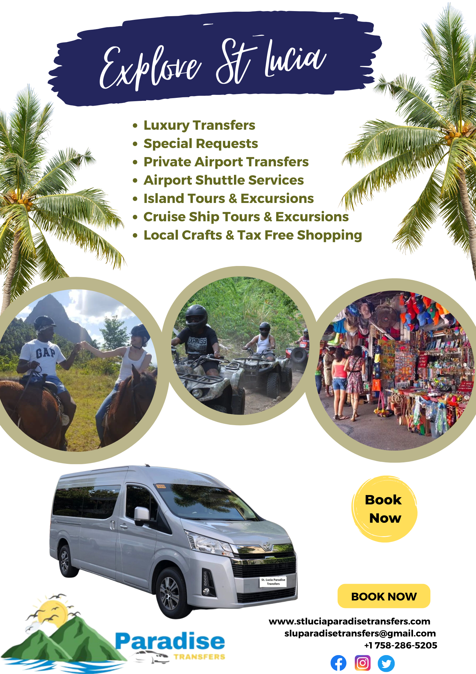 St Lucia Paradise Transfers