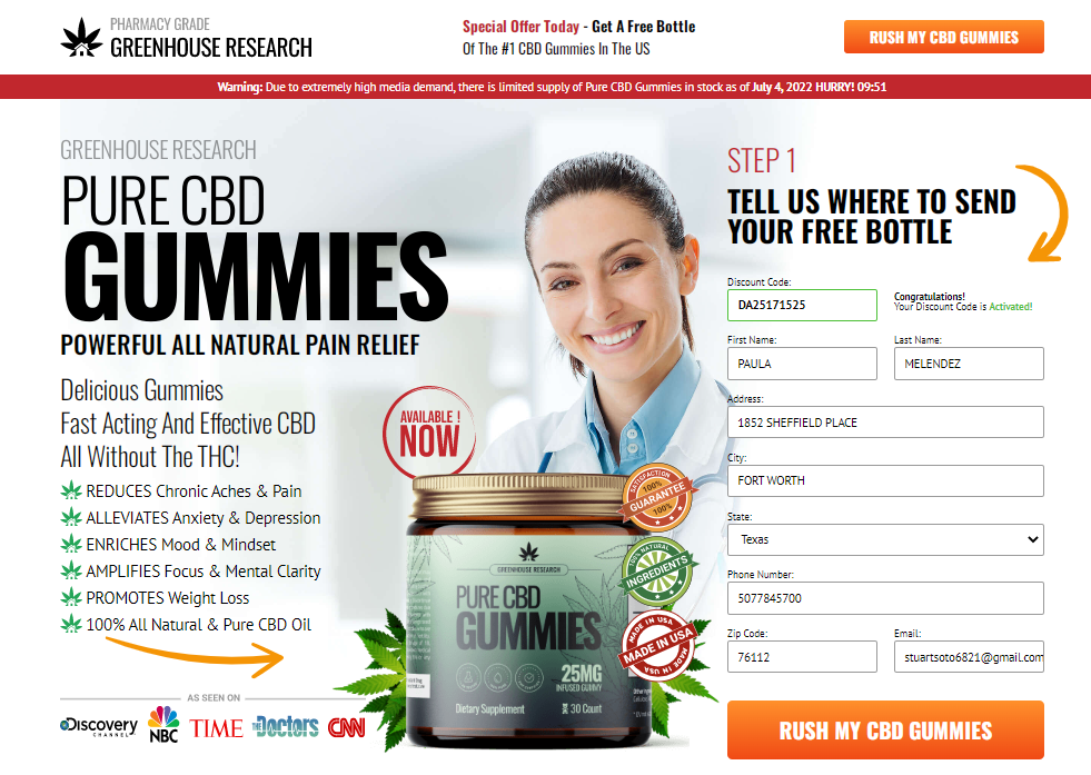 Maderas Greens CBD Gummies (2022 Reviews) Pain and Where to Buy Them