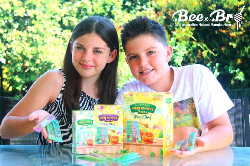 Bee&Bro Kids Manuka Honey                MGO 65+ (120 sachets)