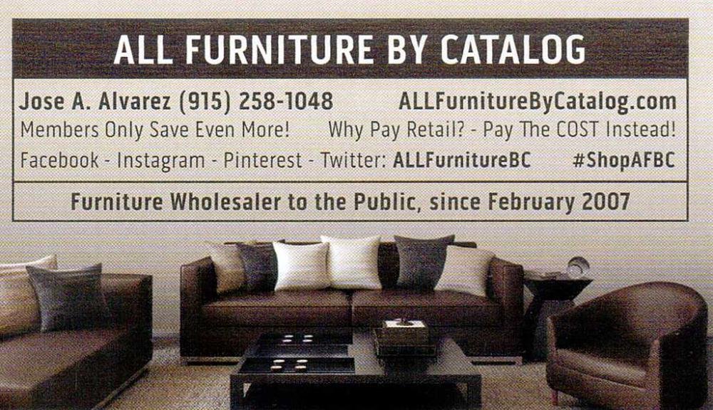 ALL Furniture By Catalog